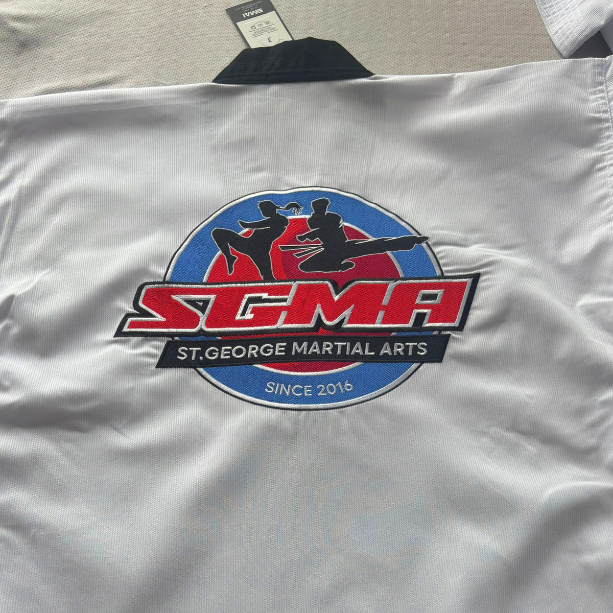 SGMA Embroidered Club Dobok — Taekwondo Power