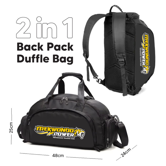 Taekwondo Power Sports Bag + Back Pack