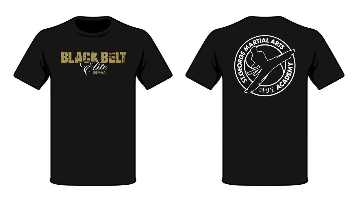 SGMAA Black Belt Elite TRAINING T-Shirt