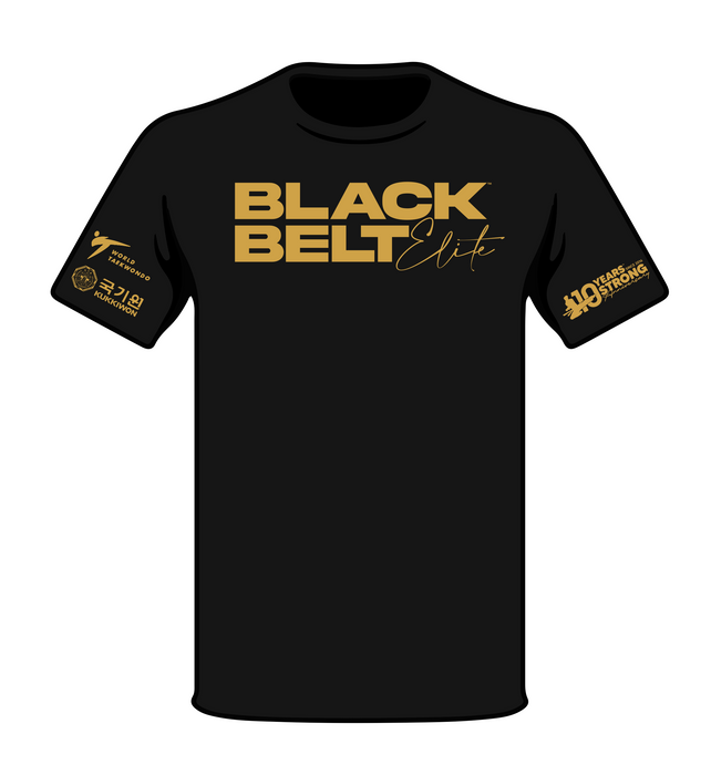 SGMA Black Belt Elite Training Tee (2026) 10 Years Strong Anniversary