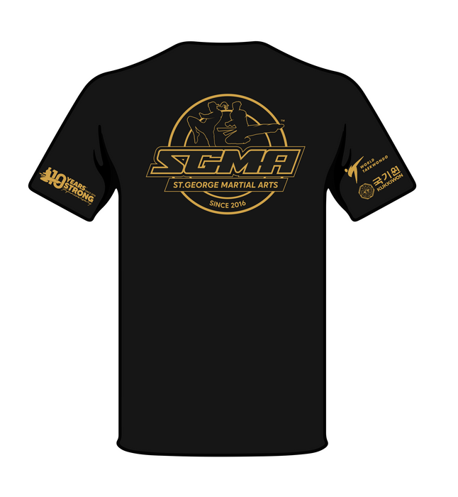 SGMA Black Belt Elite Training Tee (2026) 10 Years Strong Anniversary
